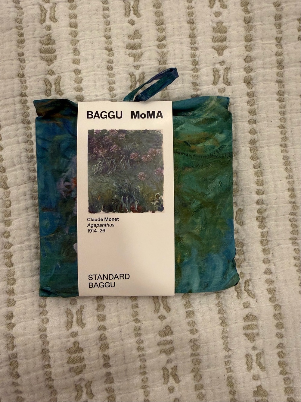 BAGGU MoMA Monet reusable